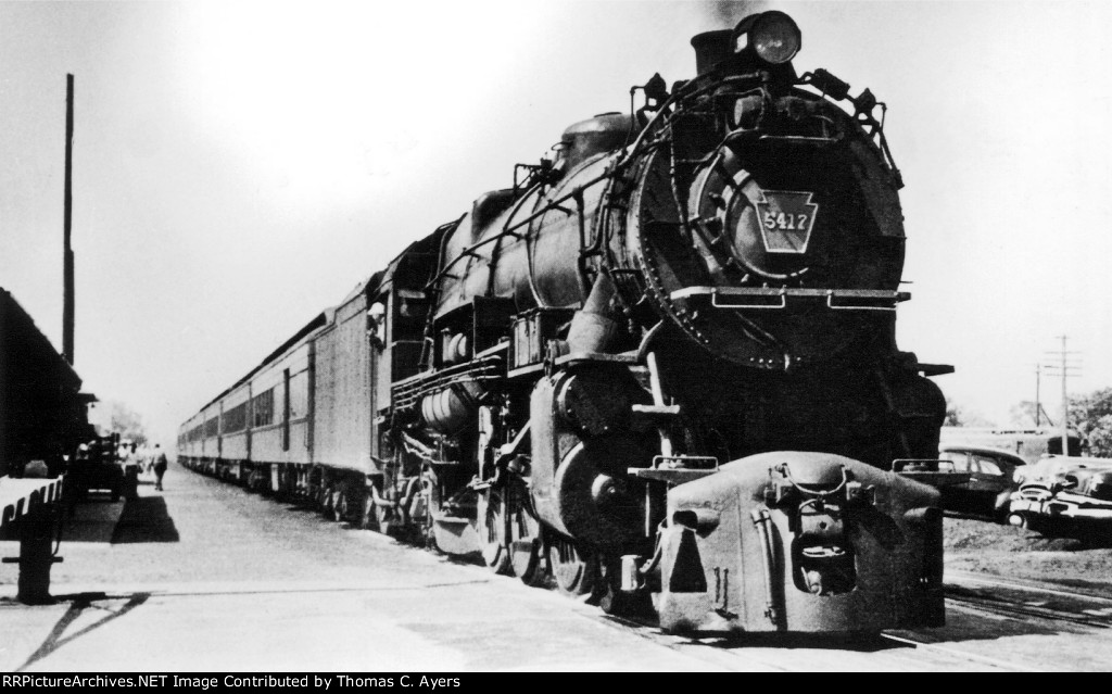 PRR 5417, K-4S, 1954